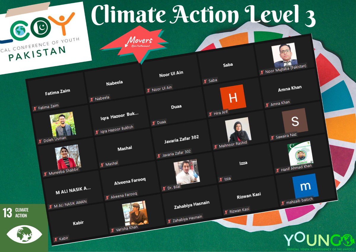 LCOYPakistan's tweet photo. The session empower young leaders to drive impactful climate action in their communities, fostering a more #sustainable future. We extend our heartfelt gratitude to our distinguished guest Zawad Alam and Probin Tripura for sharing their invaluable sights and expertises. https://t.co/pwhmHr1hDi