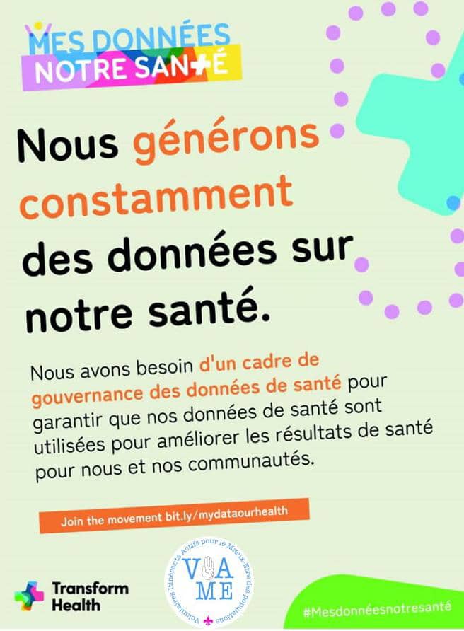 SVasariah's tweet photo. Les #données de  santé sont des nformations extrêmement #sensibles . Chaque  individu a le #droit fondamental de savoir comment ses données sont collectées, stockées, utilisées et partagées.
#MesDonneesNotreSanté
#viame229 #OuSontMesDonnees
#MyDataOurHealth #HealthDataGovernance https://t.co/JRfNODFBRJ