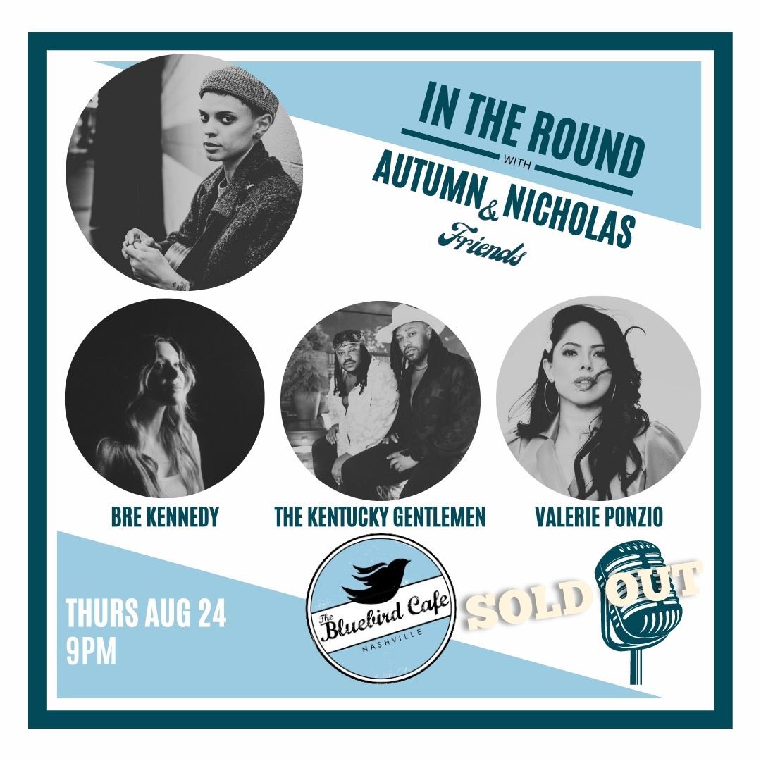 So excited it be playing in the round with the amazing <a href="/AutumnNicholas/">Autumn Nicholas</a> &amp; friends! It's already SOLD OUT! 🙏🏼💓