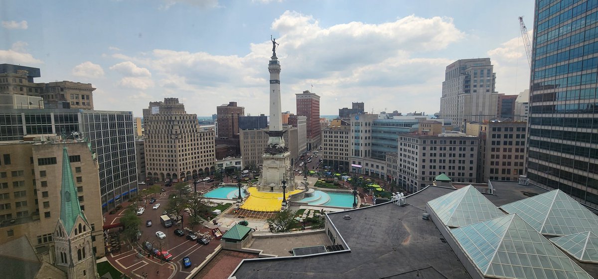 dangunn's tweet photo. Hello Indianapolis! https://t.co/UjeXwGai2Q