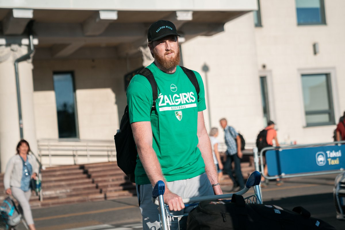 bczalgiris's tweet image. .@BradyManek and @K3vans12 have already arrived in Lithuania! 🇱🇹