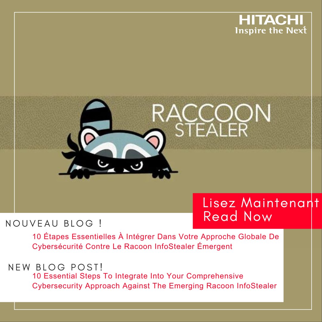 🔒Menace émergente de Racoon InfoStealer :
hubs.ly/Q01_Hv1H0
__________________________
🔒 Emerging #Racoon #InfoStealer Threat:
hubs.ly/Q01_HvCb0

#Cybersecurity #InfoStealers #DataProtection #Resilience #CyberResilience