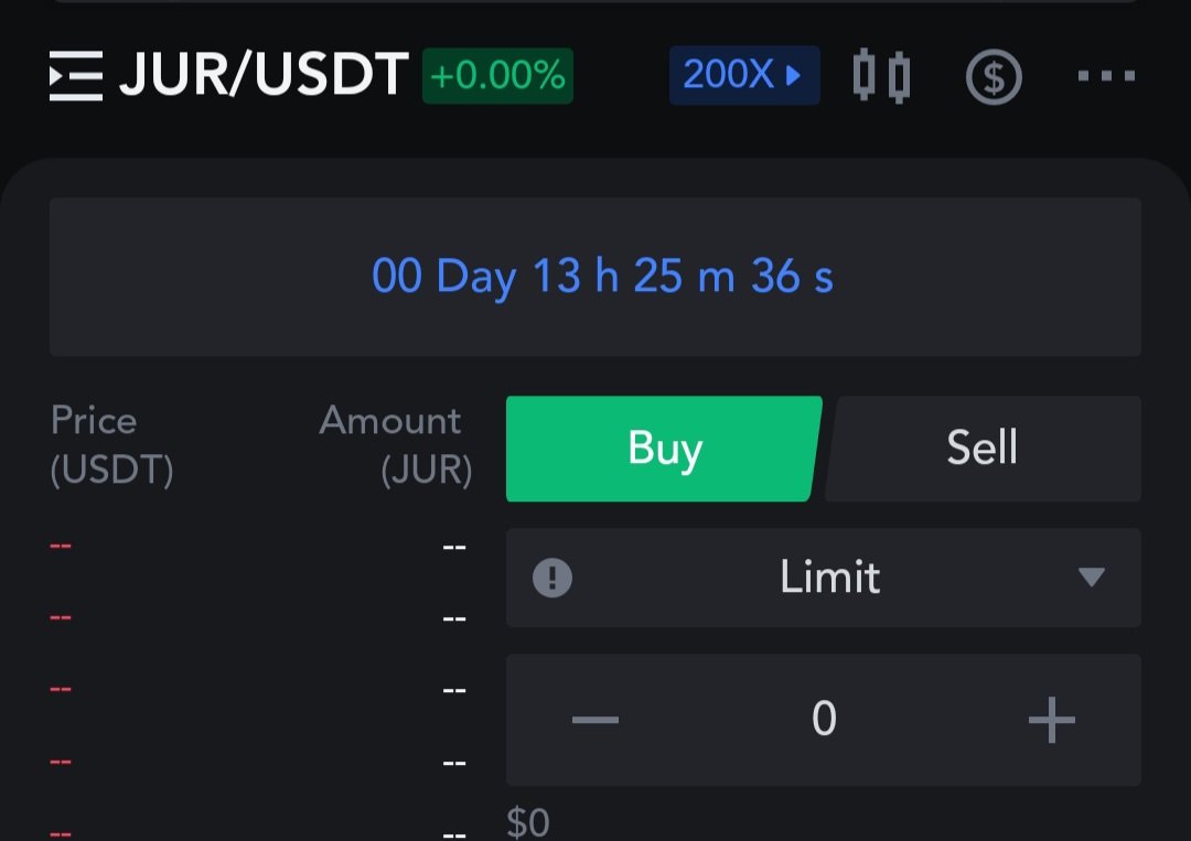 Countdown clock on the $JUR token launch on #MEXC! 

Thanks @MEXC_Official for the support and this is going to be a banger!

A #microcap coin with working chain and products launching on a top tier exchange.

We know what that means!!!🚀🚀🚀

#CryptoGem #ToTheMoon #JUR #Microcap
