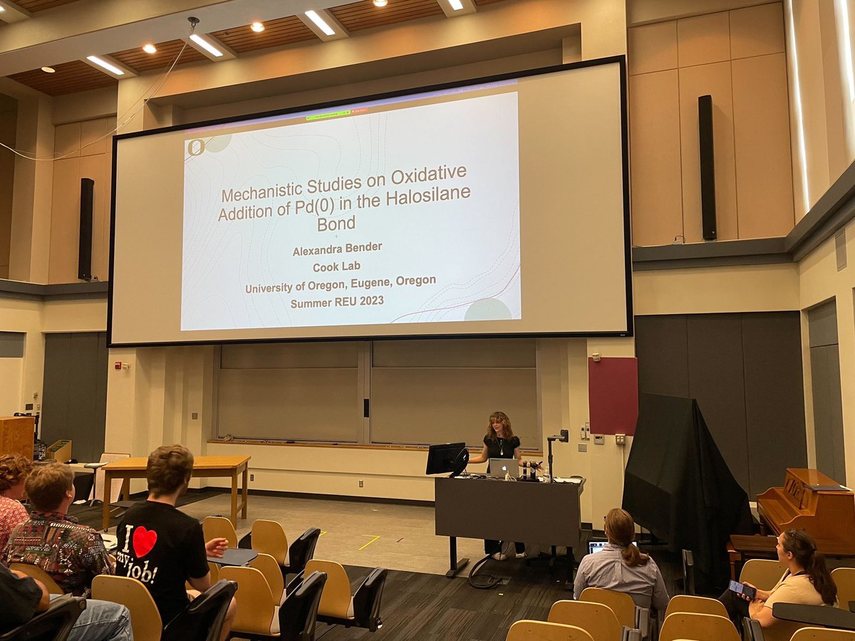 CookChemLab's tweet image. Amazing job to both of our REU students, Alex &amp;amp; George, this summer on their hard work and presentations on their research projects! Good luck with the rest of your undergraduate studies, we will miss y’all 🙂