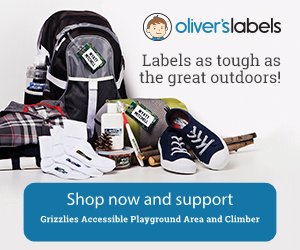 We have heard it before! 'Make Sure To Label Your Children's Things!' and we have all made the mistake of not doing it before something disappears! lol
Oliver's Labels has made it super easy AND money raised will go right to our Accessible Playground and Climber!!
It's a Win/Win!