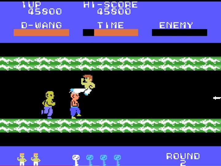Dr_Westlake's tweet photo. DRAGON WANG
SG-1000 - 1985 - Sega
Con el uso de sus artes marciales derrote a los malos, rescate a su chica y recolecte llaves para acceder a otros niveles #DragonWang #SG1000 #Sega #Arcade #retrogaming #gaming #retrogames #retrogamer #gamers #retro #games #indiegames #videogames https://t.co/TtGqwf8f2x
