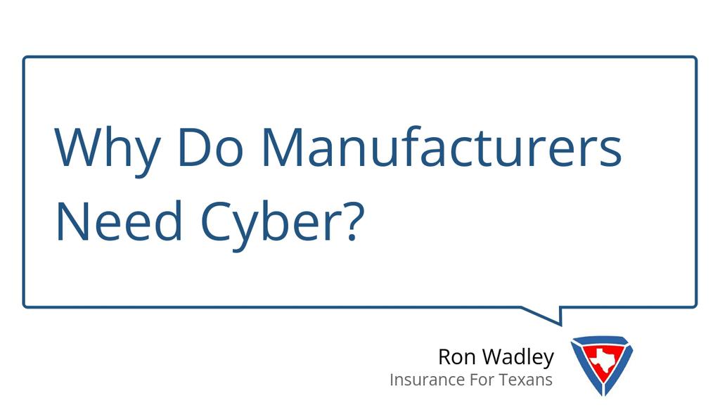 Manufacturers should invest in cyber security technology, such as firewalls, antivirus software, and intrusion detection systems, to protect their systems from cyber-attacks.

Read more 👉 ins4tx.co/3Gg6MMc

#ManufacturerInsurance #CyberInsurance #SupplyChainDisruptions