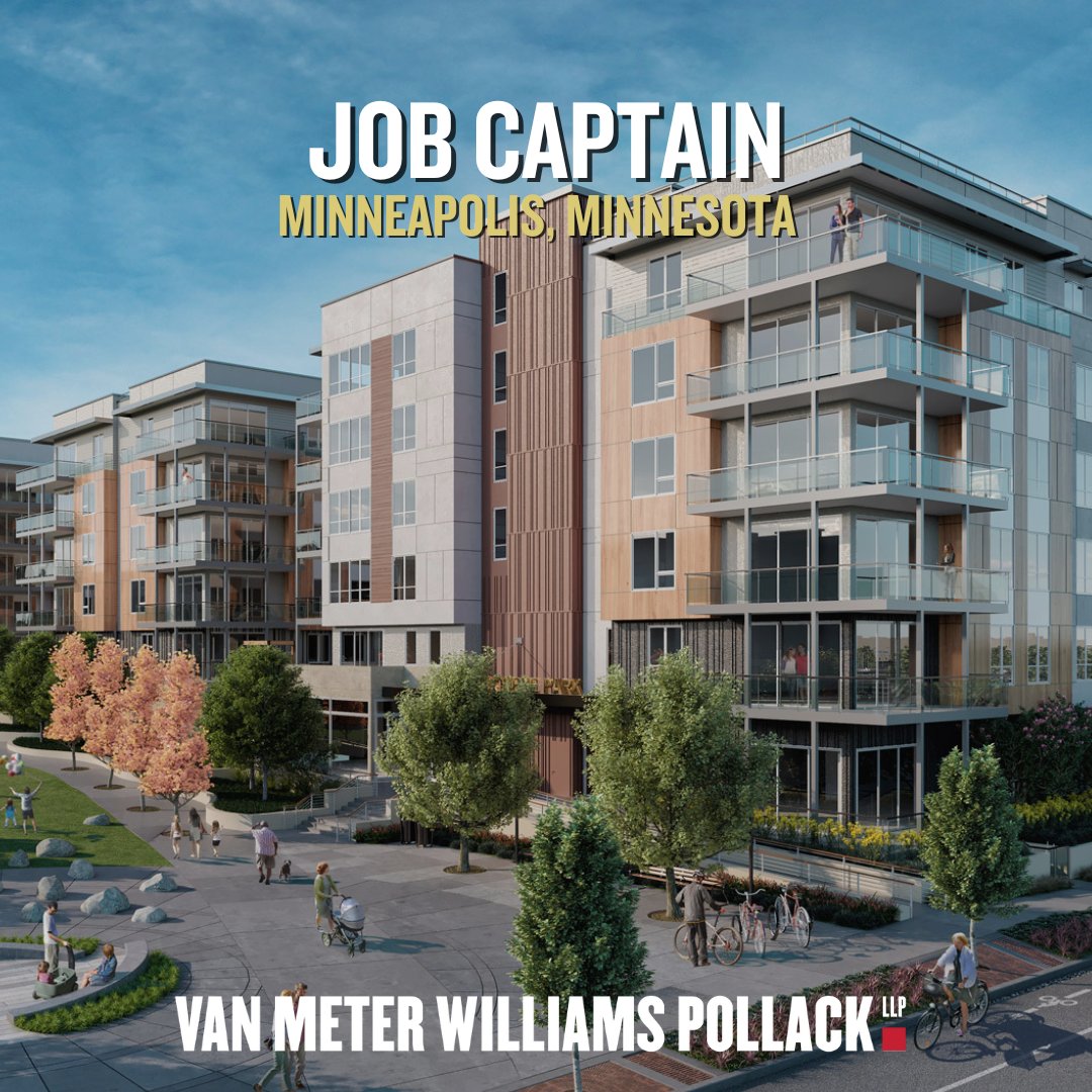 vmwp's tweet image. We are looking for an experienced #ProjectArchitect to #joinourteam in #Denver &amp;amp; #JobCaptain to join our teams in #SanFrancisco &amp;amp; #Minneapolis. To apply check out our job postings: vmwp.com/careers/

#Hiring #Architect #UrbanDesign #Architecture #Renders #Careers