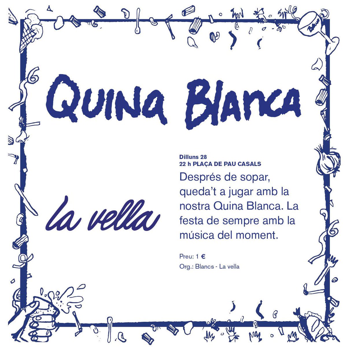 blancslavella's tweet photo. Una nova Quina Musical …no podràs deixar de cantar 😜 https://t.co/COmpxssa3Z