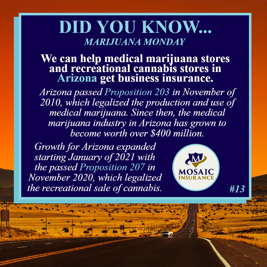 #MosaicIA insures stores, growing facilities, packaging plants, & more. (Crops, products, equipment breakdown, cargo transit, commercial auto, etc.): mosaicia.com/cannabis-insur…

#marijuanamonday #didyouknowmonday #cannabiscommunity #cannabissociety #cannabis #weed #pot #marijuana