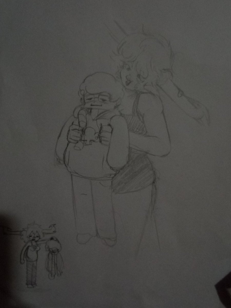 BloodStarBull's tweet photo. // Alliza and olie bc hes tiny andi find itfunny
And ALLIZAS ANCESTOR HAHHAHHHHSDJH
(I'm writing this while the school principal is writing down the names of people who mess up the classroom, They are defending me 🤭) https://t.co/THkaic62D9
