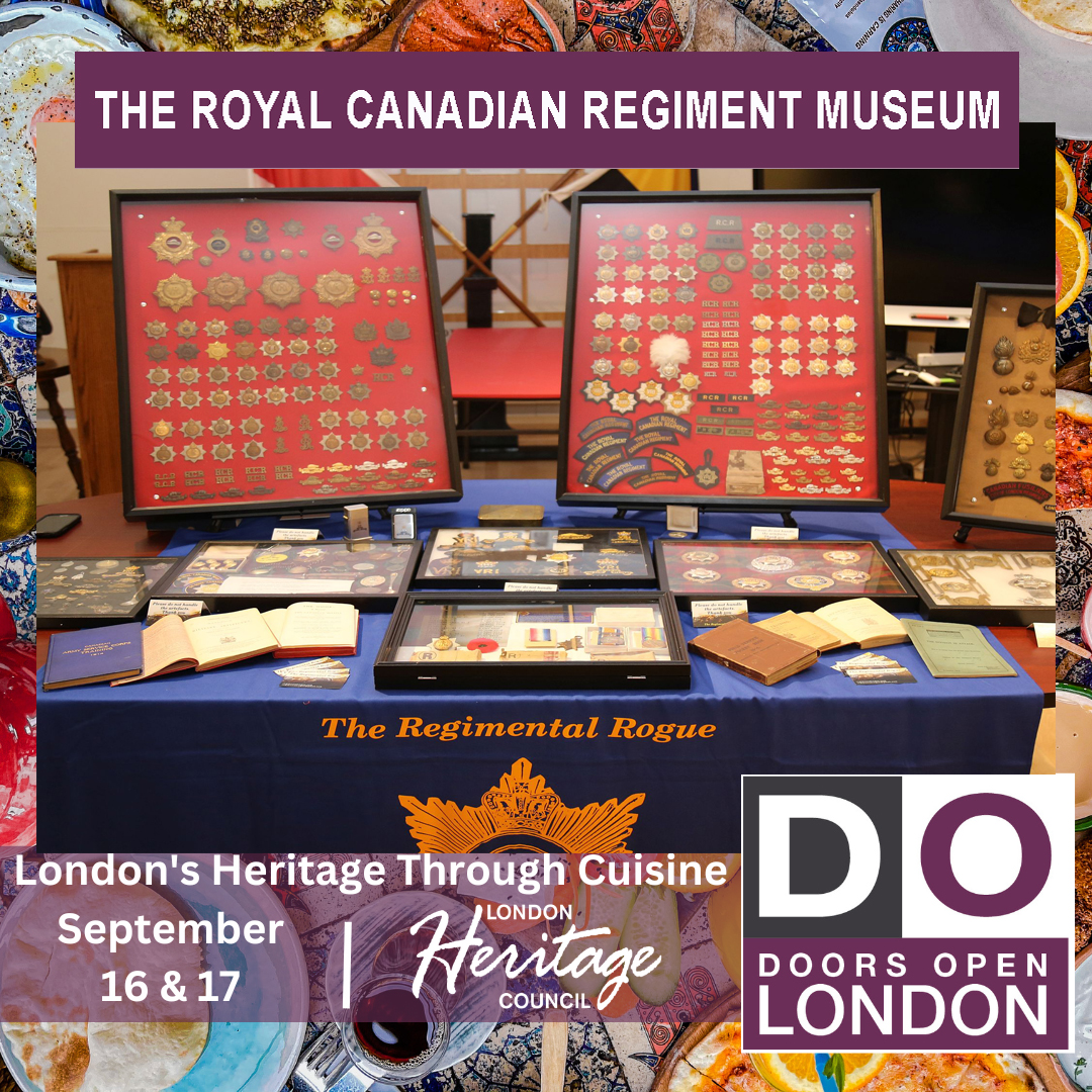 We are excited to have the impressive O'Leary Collection on view during #DOL2023, on Sept 16-17, 2023.
Medal sets, accoutrements and more! Michael will be happy to share great stories about servicemen who once owned these artefacts.
#ldnont
#ldnmuse
@HeritageCouncil