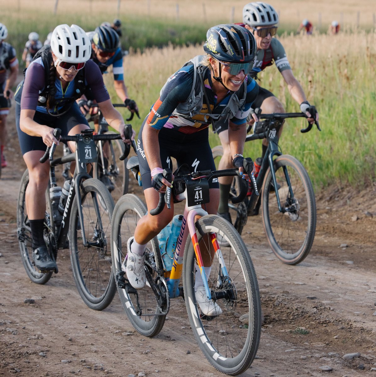 Strava's tweet image. SBT GRVL 💯

Old records fell, mountains were conquered and MAJOR kudos were dished out at @sbtgrvl 🚵

Congrats to all finishers - despite treacherous terrain, you can rest easy today knowing you gave it your all. Yes - we’re telling you to take a rest day!

📸 @roszko