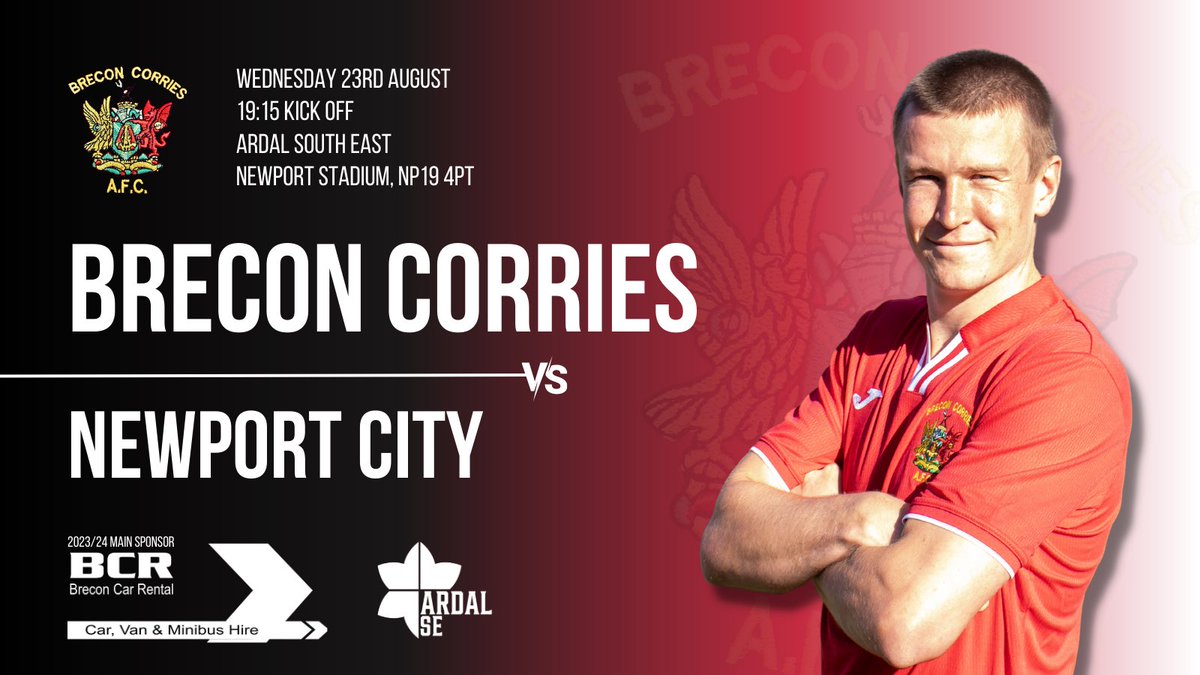 BreconCorriesFC's tweet photo. ๐๐๐ฑ๐ญ ๐ฌ๐ญ๐จ๐ฉ, ๐๐๐ฐ๐ฉ๐จ๐ซ๐ญ ๐๐ญ๐๐๐ข๐ฎ๐ฆ ๐๏ธ
The Corries are on the road this Wednesday, away to one of the title favourites @NewportCity_FC.
๐ | @ArdalSouthern
โฐ | 19:15pm KO
๐ | NP19 4PT
๐ซก | #ChiselArmy https://t.co/RpqAWqclGt