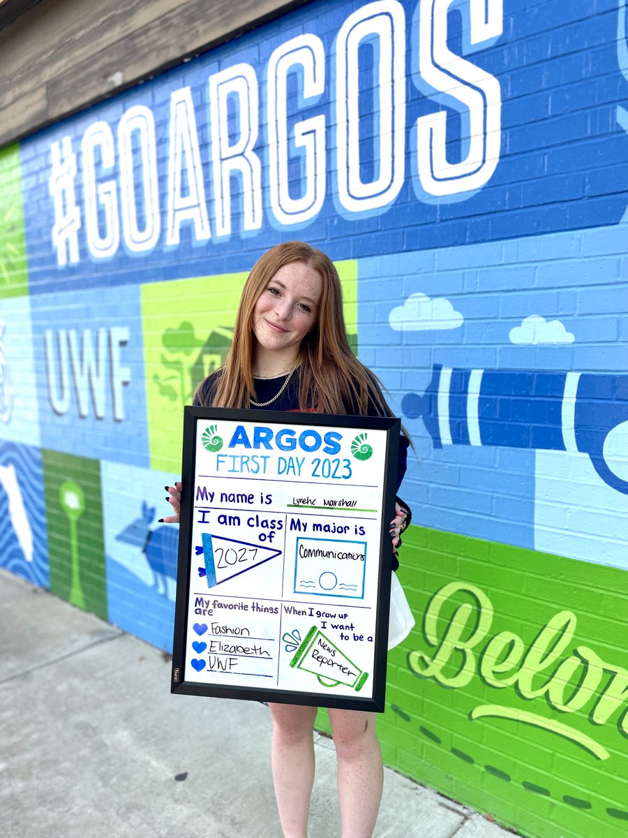 UWF's tweet photo. They grow up so fast.🥺 Happy first day of classes #Argos!

#UWF | #GoArgos https://t.co/Md4jASQWux