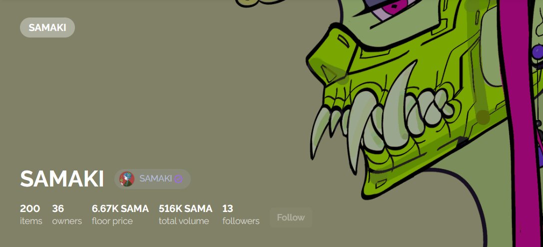 GM⛩️

SAMAKI breached 500k $SAMA volume, deployed Moonsama chain's first casino and delivered top-tier pfps to <a href="/RaresamaNFT/">Raresama - NFT Marketplace</a>.

And you still fade us, anon?

We are just starting, but holders should get their wallets ready. Something's coming.

$KI