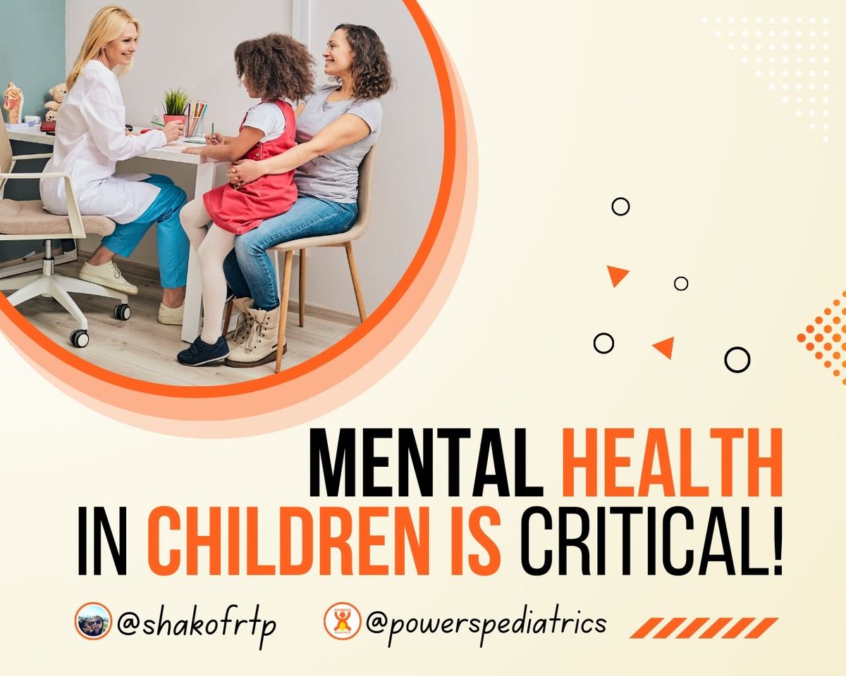 Discover the importance of mental health in children and unlock a brighter future for them! Check out our informative blog👉zurl.co/BsGG 

#MentalHealthMatters
#ChildWellbeing
#HealthyMinds
#EarlyIntervention
#ParentingTips
#ChildhoodWellness