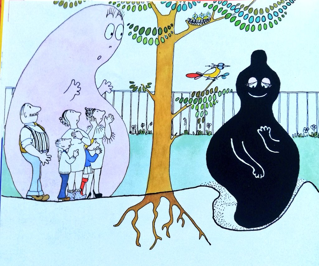 Other__Distress's tweet photo. Barbamama vient de naître dans leur jardin!! Barbapapa est chokbar de bz https://t.co/ZIPBkv8Vpa