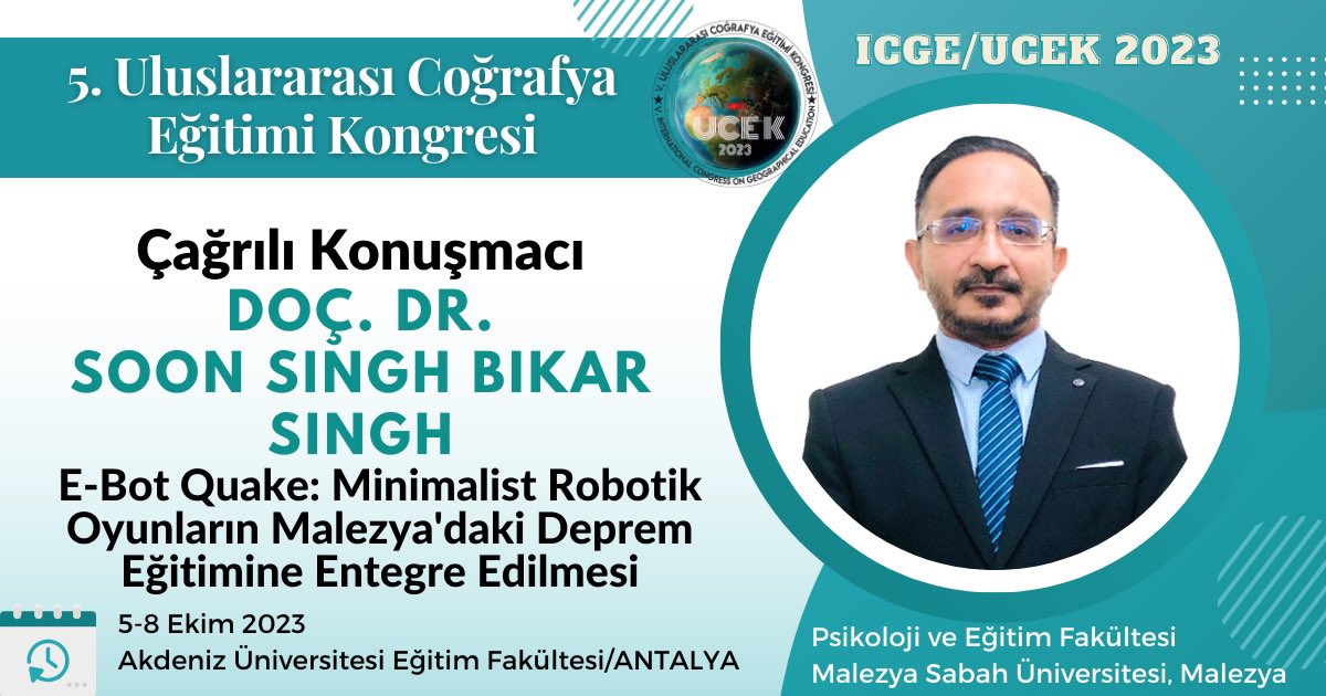 Uluslararası Coğrafya Eğitimi Kongresi tweet media
