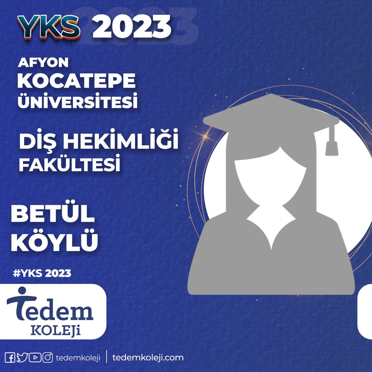 Zorlu bir yılın ardından, azimle çalışan ve her biri ayrı ayrı  başarılara imza atan tüm YKS öğrencilerimizi kutluyor, başarılarının tüm hayatları boyunca devam etmesini diliyoruz. 

#sanatedemliolmakyeter
#eniyimesleklersenin
#tedemkolejierenköykampüsü
