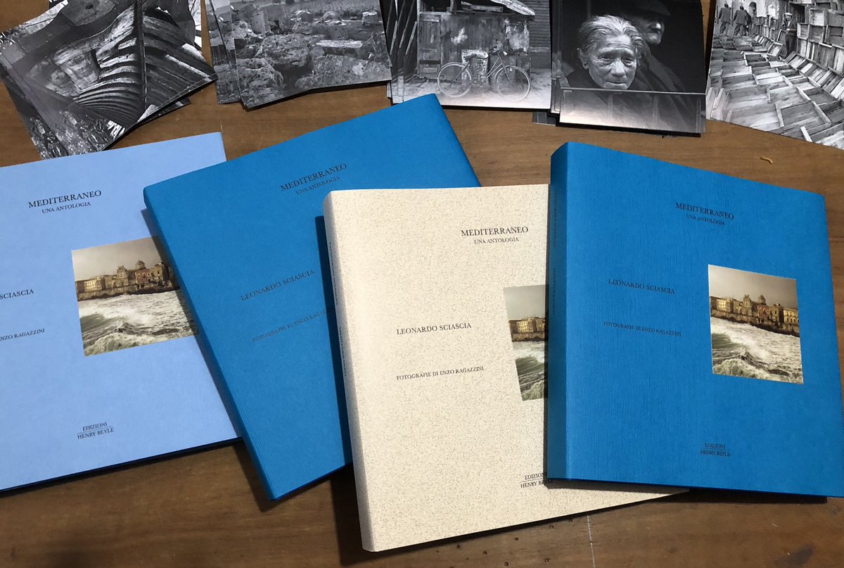 EdHenryBeyle's tweet image. La nuova edizione di Mediterraneo, antologia curata da Leonardo Sciascia con 11 fotografie di Enzo Ragazzini.