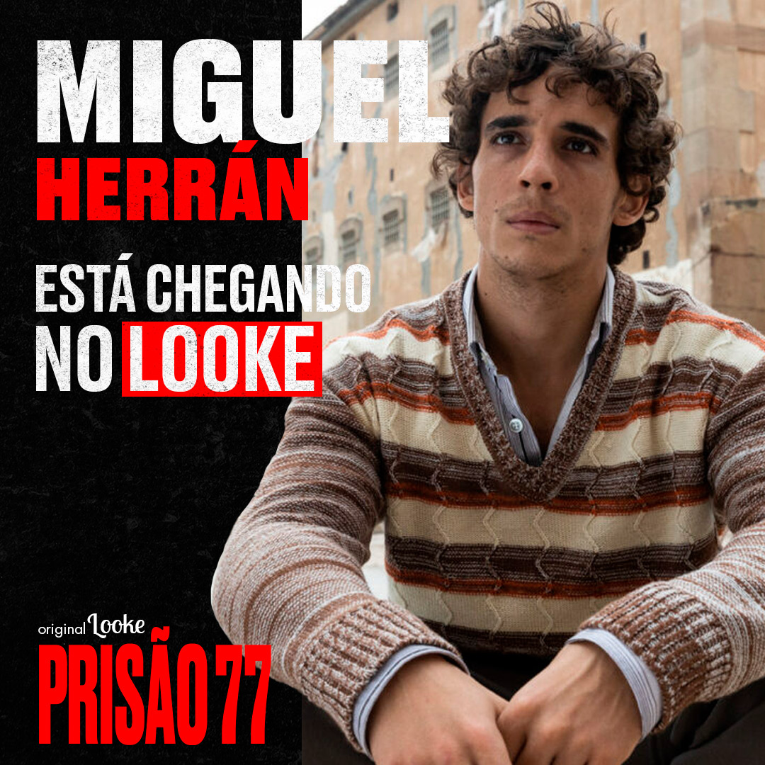 Para aqueles que conseguiram controlar a ansiedade...

Sim, Miguel Herrán está chegando!

#Assista Prisão 77 em breve no #Looke.💙

#OriginalLooke #Lookefilmes #filme #Looke #MiguelHerran #Modelo77 #Prisao77 #suspense #cinemaespanhol