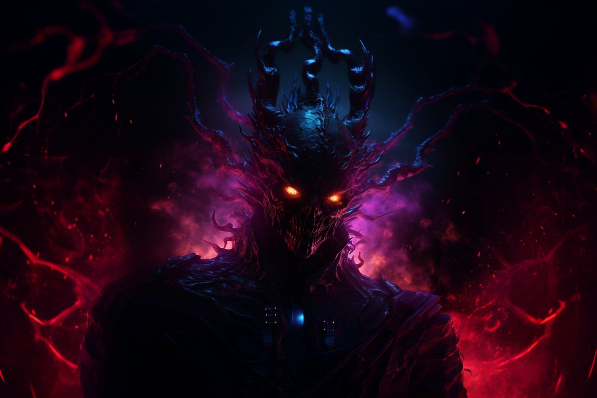 BlightEdict's tweet photo. Lord of the Pit

#horror #HorrorArt #AIArtworks #AIArtGallery #lovecraftianart #Lovecraft https://t.co/CsXJbIwB2H