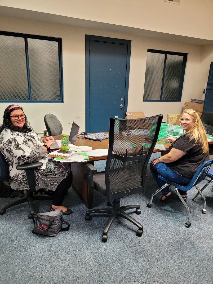 Our #rocking educators collaborating, creating and discussing their instruction for our students!