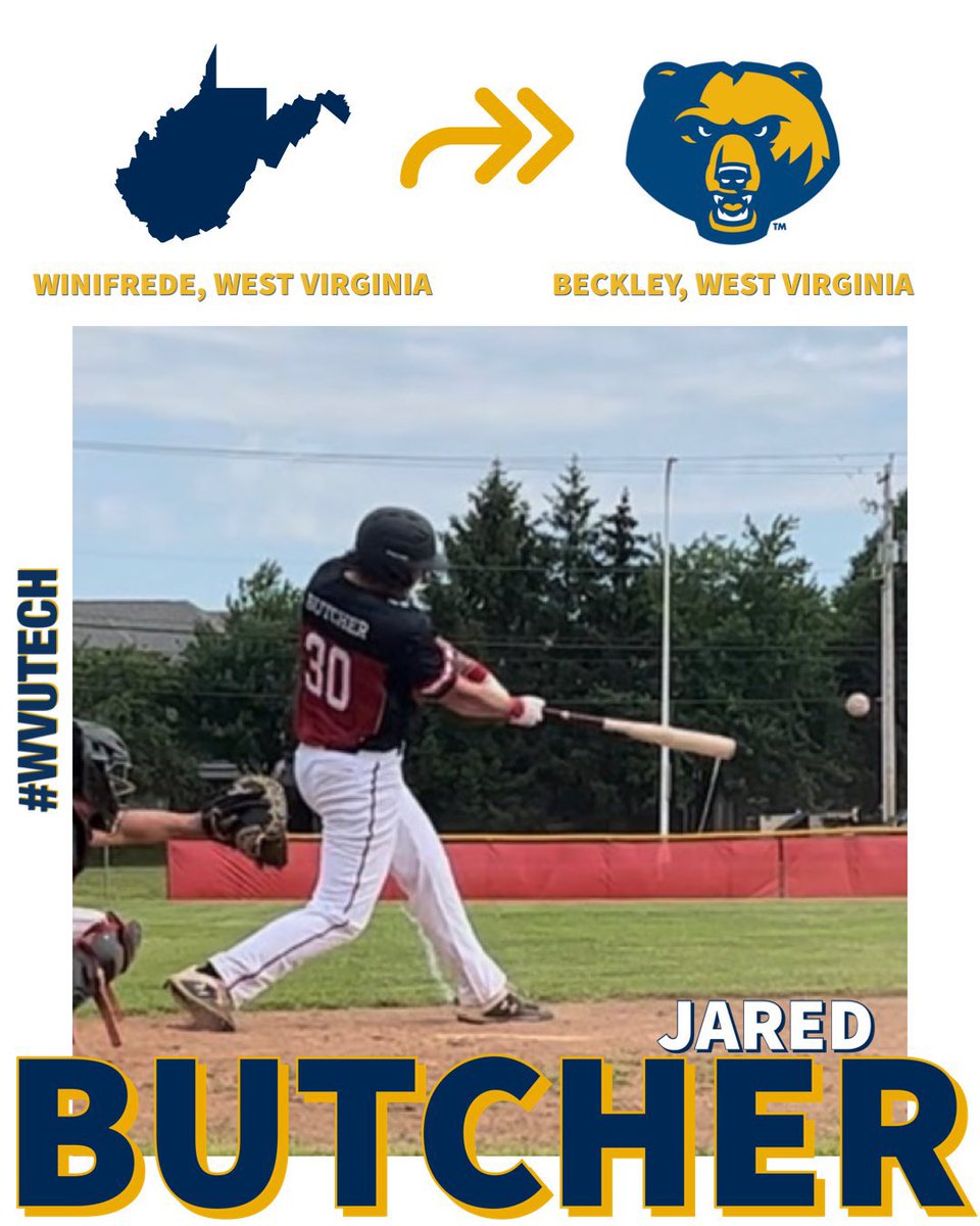 We are excited to announce the addition of Jared Butcher to the 2024 @WVUTechBase roster. Butcher, who graduated from Sherman High School, plans to study electrical engineering as a Golden Bear.