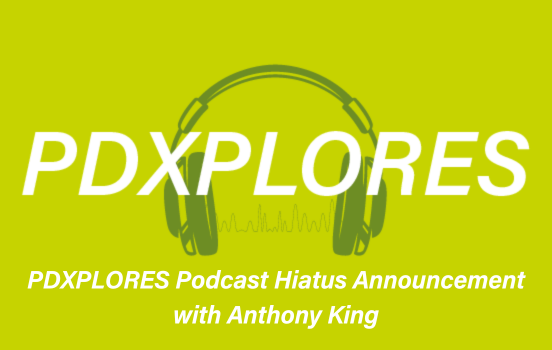 psu_research's tweet photo. #PDXPLORES is going on hiatus – In this episode, podcast producer Anthony King announces the program's pause. There remain plenty of informative episodes in the back catalog to listen to and enjoy. Thank you for listening to PDXPLORES! https://t.co/w7KZRStxhB https://t.co/EOoXNFkKsw