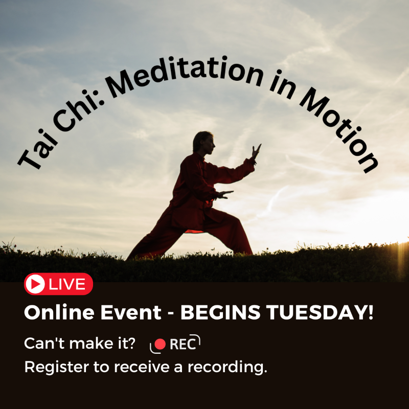 PreventAD's tweet photo. Online Event: "Tai Chi: Meditation in Motion" begins TUESDAY, August 22, with Taylor Temnick, Ed.D, LAT, ATC, CES, RYT, BLS!
Can't make it live? Register to receive a recording!
Event Details: https://t.co/yeZtrVRH5a
#Alzheimers #TaiChi #BrainHealth
#LiveMeditation #LiveYoga
