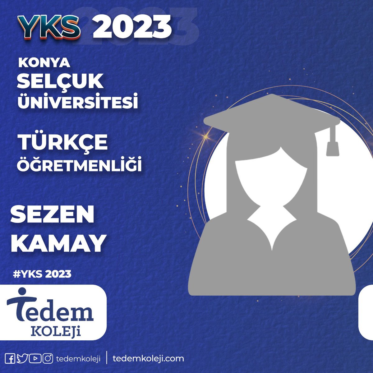 KonyaTedem's tweet photo. Zorlu bir yılın ardından, azimle çalışan ve her biri ayrı ayrı  başarılara imza atan tüm YKS öğrencilerimizi kutluyor, başarılarının tüm hayatları boyunca devam etmesini diliyoruz. 

#sanatedemliolmakyeter
#eniyimesleklersenin
#tedemkolejierenköykampüsü https://t.co/lShyjfUu2U