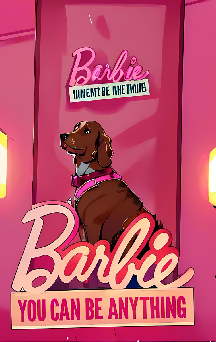Special drop today! It's #Barbie 🐕 time!
#barbie #barbiemovie #barbiestyle #barbieworld #youcanbeanything
Also some super secret BTS material at #OpenSeaNFT 
opensea.io/collection/hil…