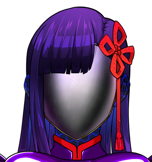 スケブ納品したぜ( ˘ω˘)無機質なマスクの質感 頑張った 