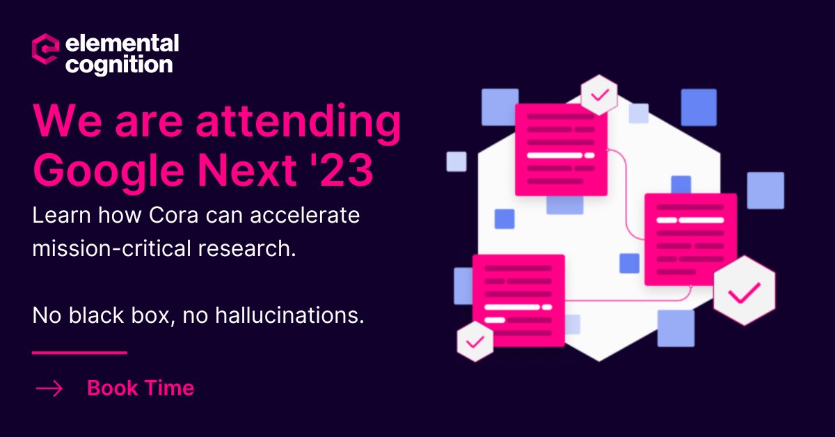 Elemental Cognition tweet media