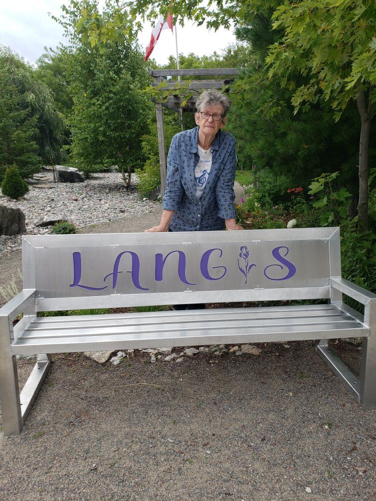 CambrianRD's tweet photo. “We were happy to work with Cambrian R&amp;D to create a locally produced, engineered art, that perfectly reflected our image of a permanent, personal tribute piece.” Phil Langis #ClientTestimonal #AppliedResearch #CommunityPartnership https://t.co/d91vsH2qJ6