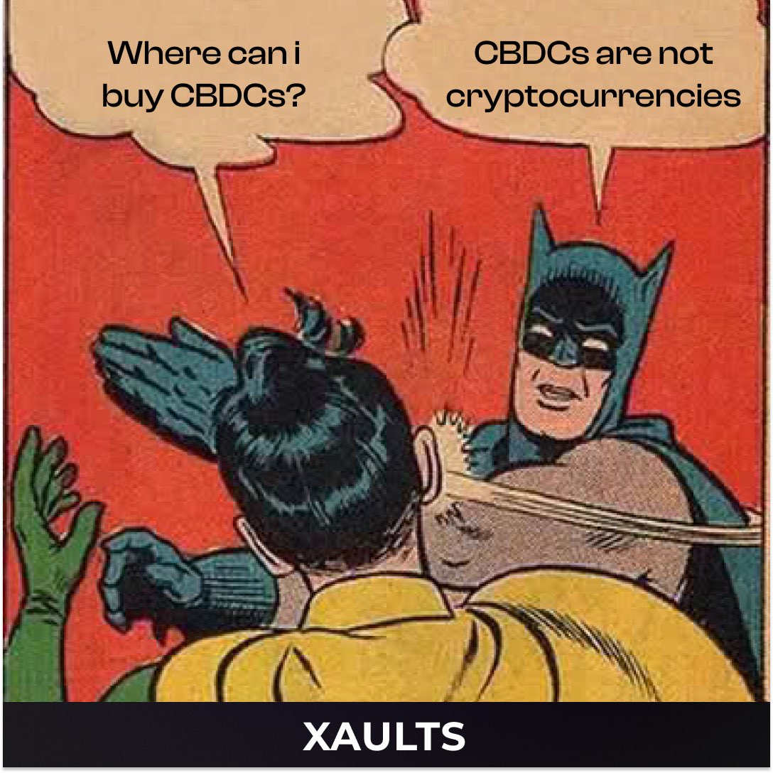 xaultsinc's tweet photo. π€π° When someone says CBDCs and cryptocurrencies are the same, but you know the real deal!
πΌ follow Xaults for your CBDC 101 ! π₯ #XaultsKnowsBest https://t.co/CDd1zYFLh5