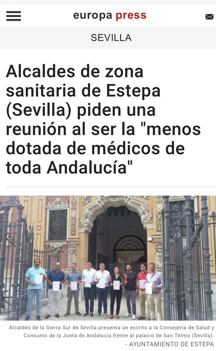mangelesprieto's tweet photo. 🆘Caos, recortes, falta d atención, esperas, pacientes en los pasillos, camas cerradas, profesionales agotados, denuncias, ambulancias q se averían, pueblos sin médicos ni pediatras, puntos d urgencias cerrados… dolor, sufrimiento 
La #sanidadpublica d Moreno Bonilla: modelo PP https://t.co/Y6pmCIKchb