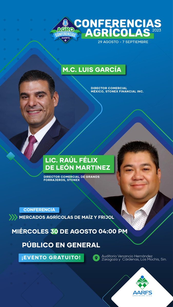 Nos vemos en los Mochis, <a href="/StoneX_MIG/">StoneX Miami Grains</a> <a href="/agro_aarfs/">AARFS A.C</a>