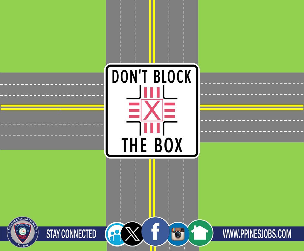 PPinesPD's tweet photo. Our Traffic Unit has noticed parents blocking intersections at NW 184 Avenue &amp; NW 186 Avenue along Pines Boulevard, as they are attempting to enter Franklin Academy.  If traffic is moving slowly through an intersection DO NOT proceed across until the roadway ahead is cleared. https://t.co/GCrMyxxxQ5