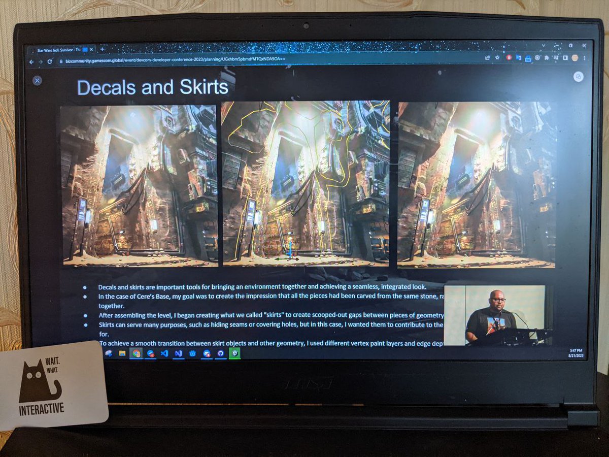 Learning more during #ddc2023 with <a href="/WaitWhatCompany/">Wait... What? Interactive</a> 😎
