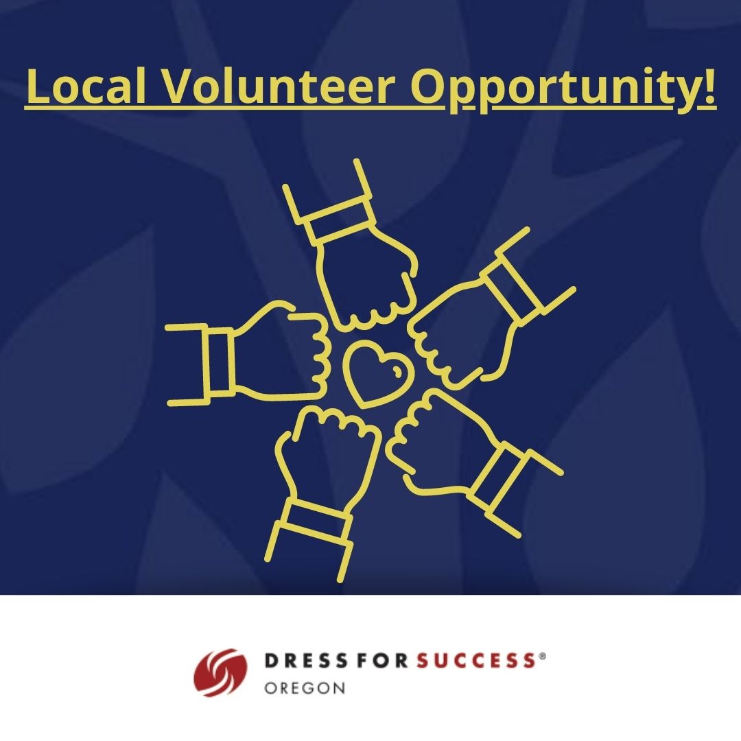 Want to give back to your local community? Volunteer with @dressforsuccess at their next Fashion Sorting Party on August 30! You'll help sort clothing for disadvantaged women who need professional attire for job interviews. Sign up: bit.ly/3qAFCvG