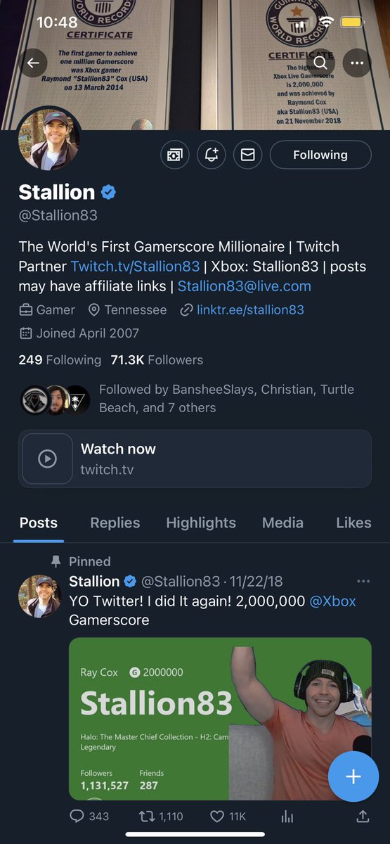 MrBanshee11's tweet photo. @Stallion83 Done ✅ https://t.co/keiLfj6nXV