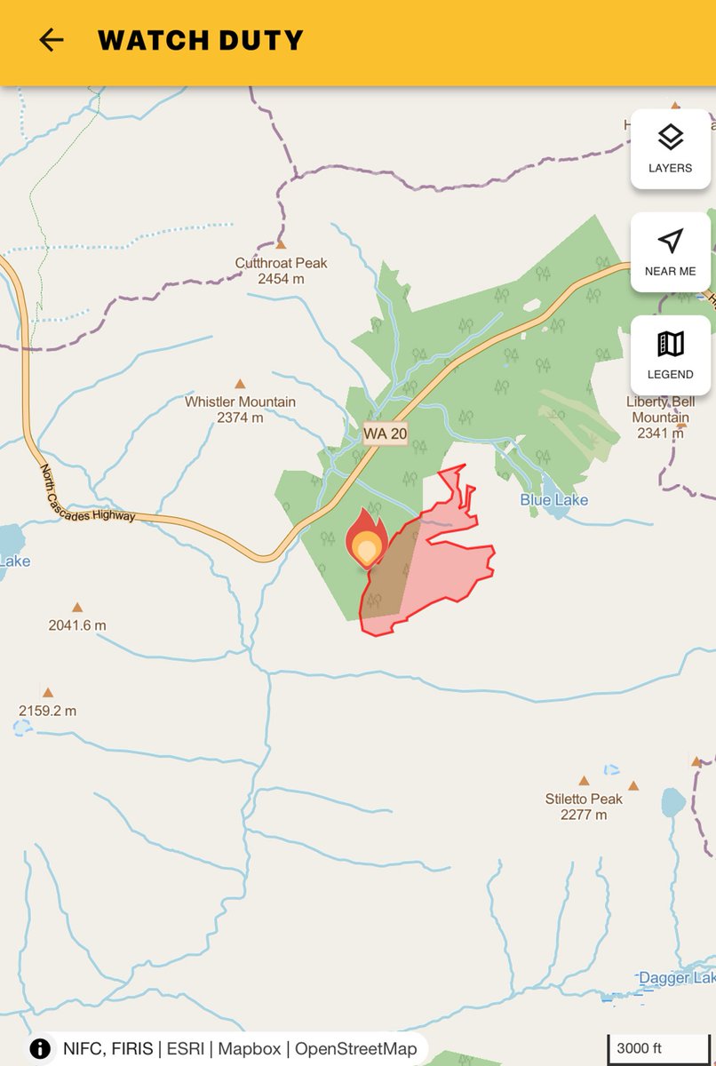 Wa_fire_watch's tweet photo. #BlueLakeFire The suppression strategies being used are including indirect tactics and direct tactics when fire behavior and weather allow!!! Fire is 0% contained is located 24 miles W of Winthrop WA!! https://t.co/9QcnpPVX9k