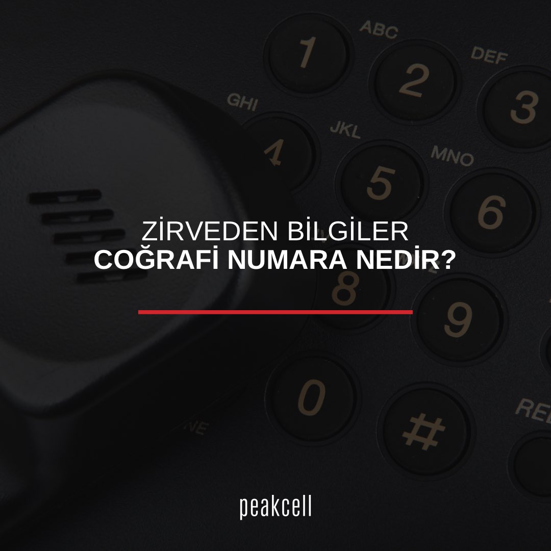 peakcellTR's tweet photo. Coğrafi numara, ulusal numaralandırma planında rakamları coğrafi anlam taşıyan ve şebeke sonlanma noktasına çağrının yönlendirilmesini sağlayacak şekilde yapılandırılan; 2, 3 ve 4 ile başlayan numaralardır.

Bilgi için: https://t.co/pxzape8sDS

📞 0850 901 00 00

#peakcell https://t.co/EOZpgb07Rl