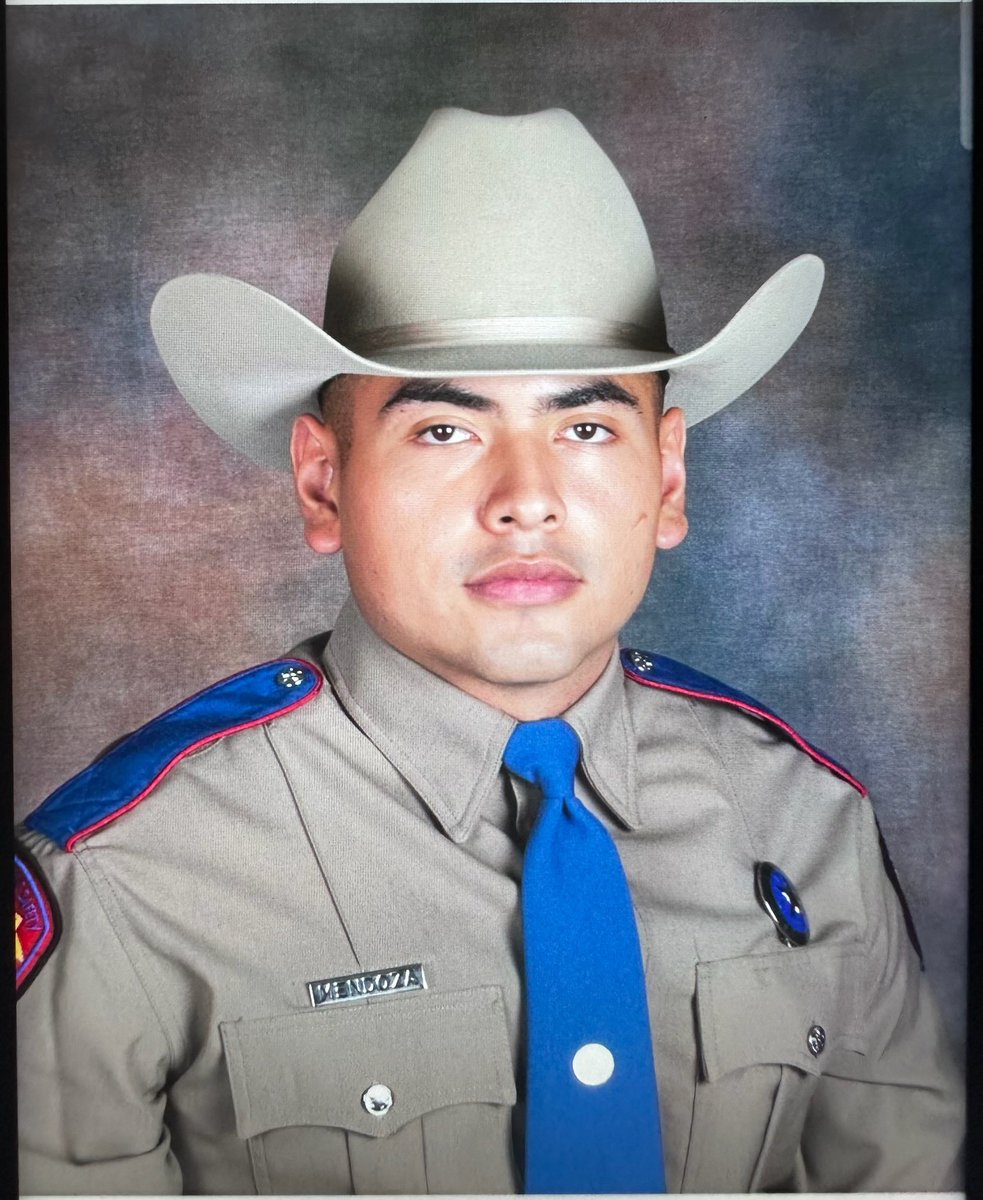 CoachGilpin's tweet photo. Congratulations to former Patriot All-District Defensive Lineman Joe Menchaca who has finished his training to become a Texas State Trooper and will graduate from the academy this Friday!!!! We are all proud of Joe and thank him for his choice to protect and serve all Texans!!! https://t.co/hOpQJWjafv
