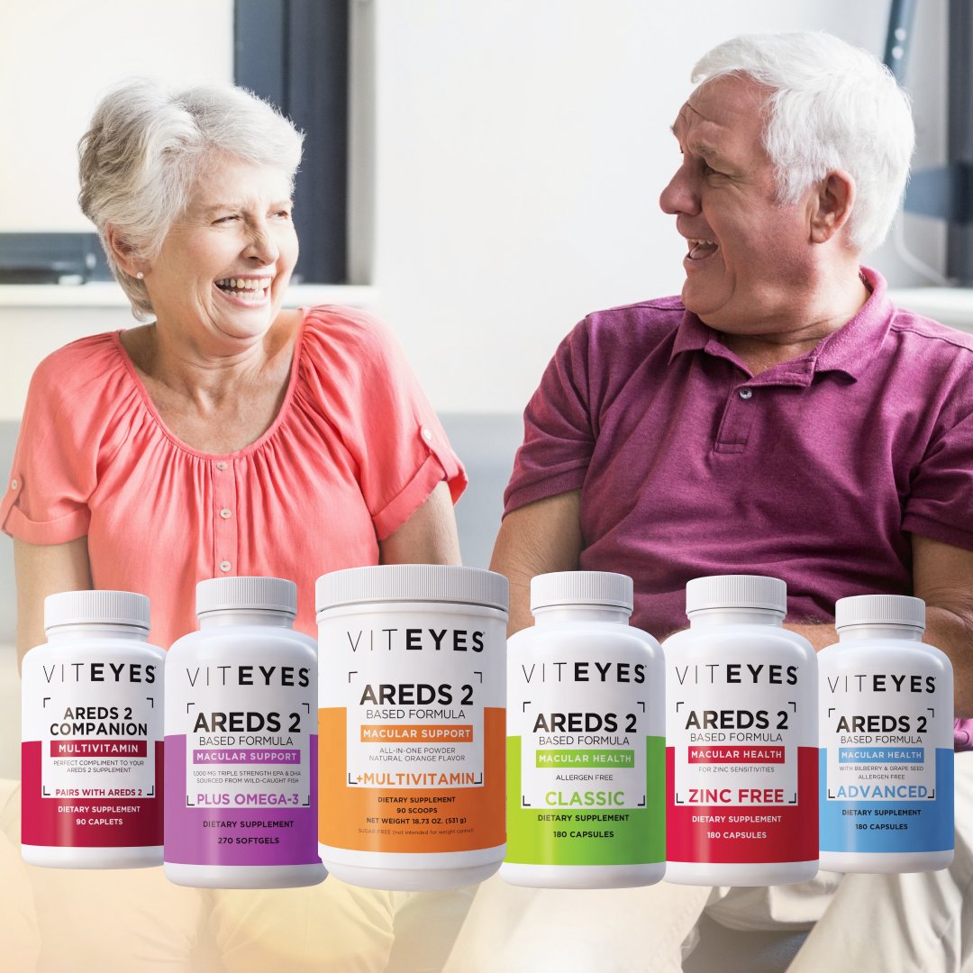 Did you know we offer a wide range of AREDS 2 products for all of your eye health needs? From Zinc Free formulas to Omega-3 options, there is something for everyone! #seniorcitizensday #viteyes #lifeinsight