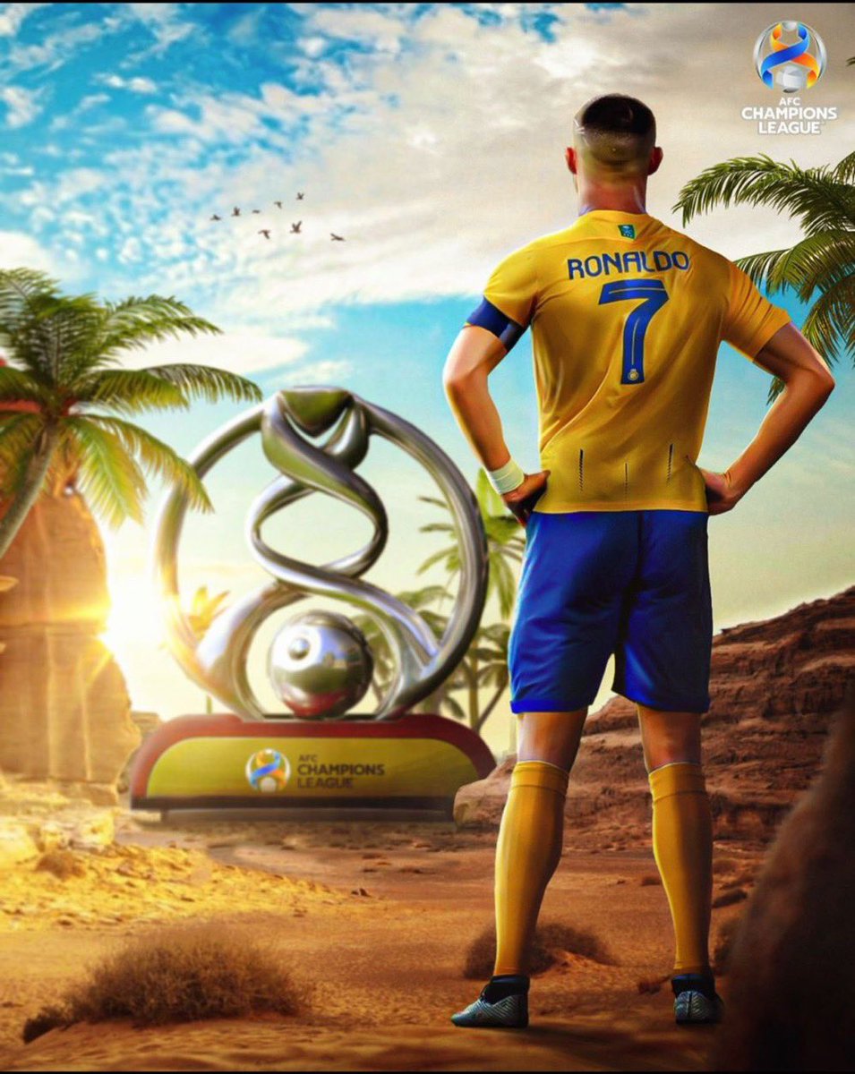 abodvitc's tweet photo. غدا في مباراه #النصر واهلي دبي الاماراتي سوف يكون يوم تاريخي لقاره اسيا ودوري ابطال اسيا ، اول مره يلعب اعظم لاعب في تاريخ كورة القدم كريستيانو رونالدو في البطولة ..يوم تاريخي لدوري ابطال اسيا 💛 https://t.co/5toOtTrKf9