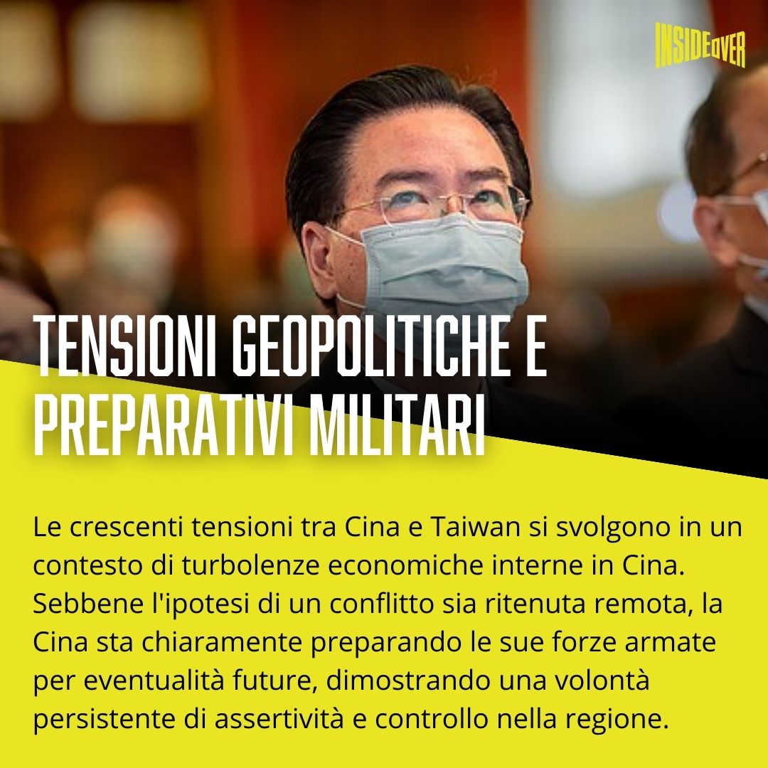ilgiornale's tweet photo. La #Repubblica #Popolare #Cinese aumenta la pressione su #Taiwan attraverso #esercitazioni #militari e #propaganda, mentre le forze cinesi effettuano #intrusioni #aeree e #navali nello stretto di Taiwan, generando #tensioni #geopolitiche.
➡️ https://t.co/5nrVQFSTZd https://t.co/GPJfx2nKWK