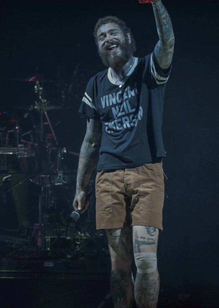 Thanks for wearing my shirt <a href="/PostMalone/">Post Malone</a>. Send me yours.